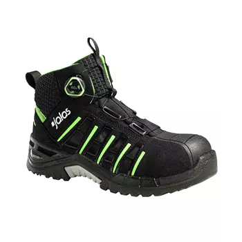 Jalas 9945 Exalter safety boots S1P, Black/Green