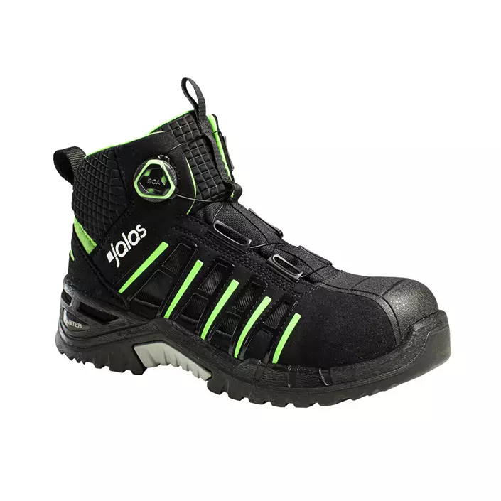 Jalas 9945 Exalter safety boots S1P, Black/Green, large image number 1