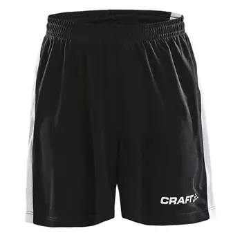 Craft Progress lange shorts til børn, Black/white