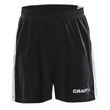 Craft Progress long shorts for kids, Black/white