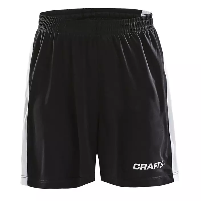 Craft Progress lange shorts til børn, Black/white, large image number 0