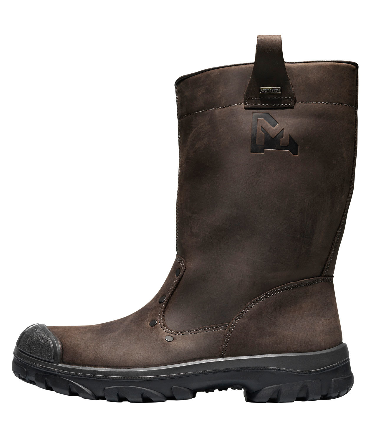 Emma Mendoza D safety boots S3, Dark Brown, large image number 1