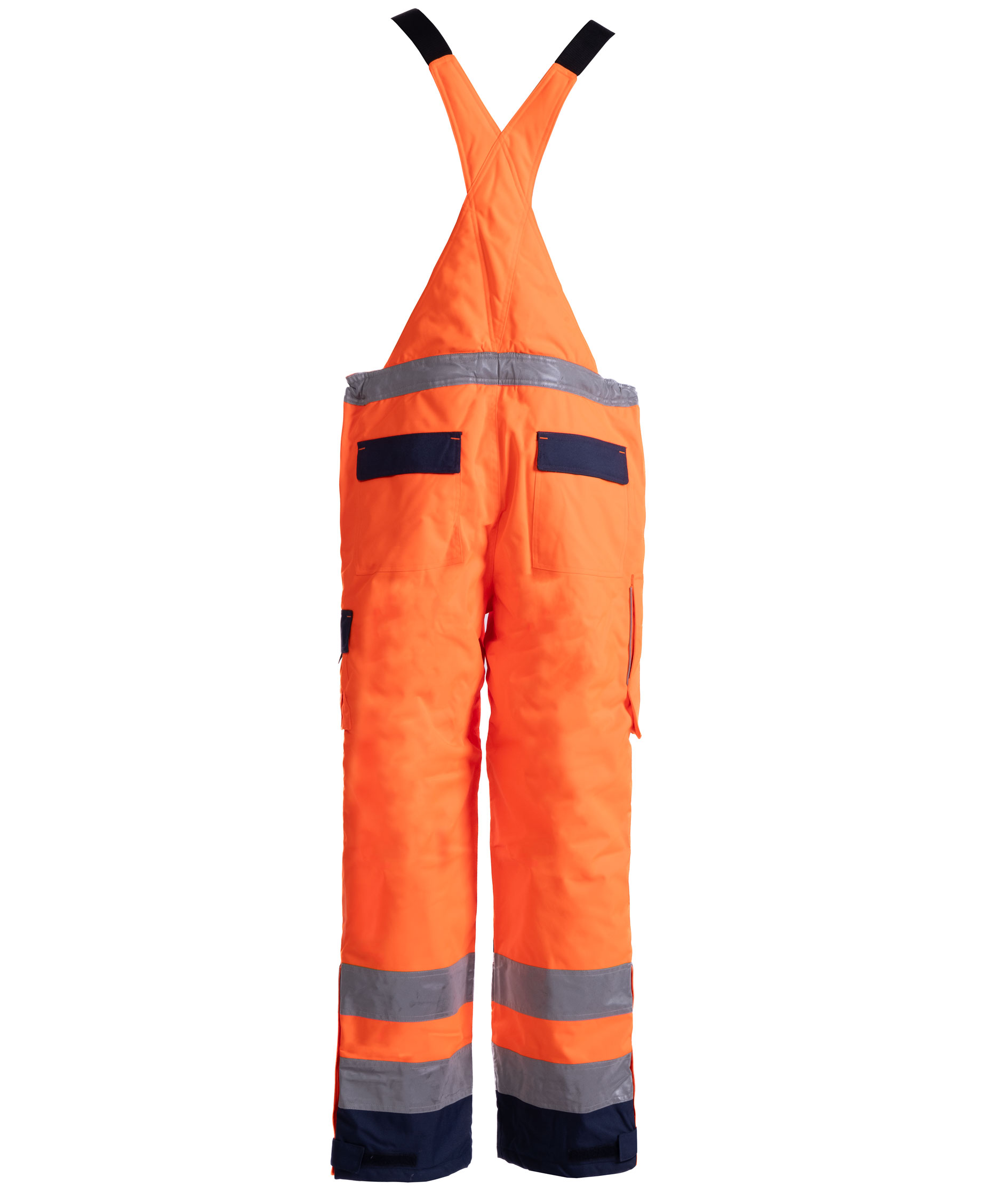 Ocean Medusa Polar bib and brace, Hi-Vis Orange/Navy, large image number 1