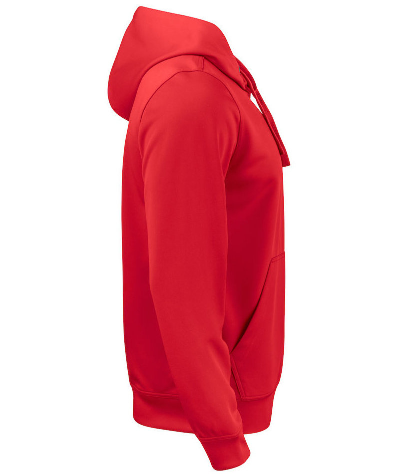 Clique Basic Active  hoodie, Red, large image number 2
