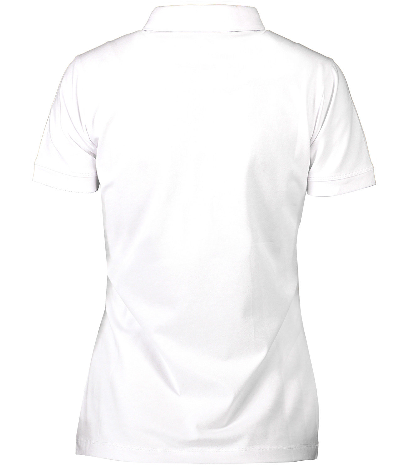 ID women's business polo med stretch, White, large image number 3