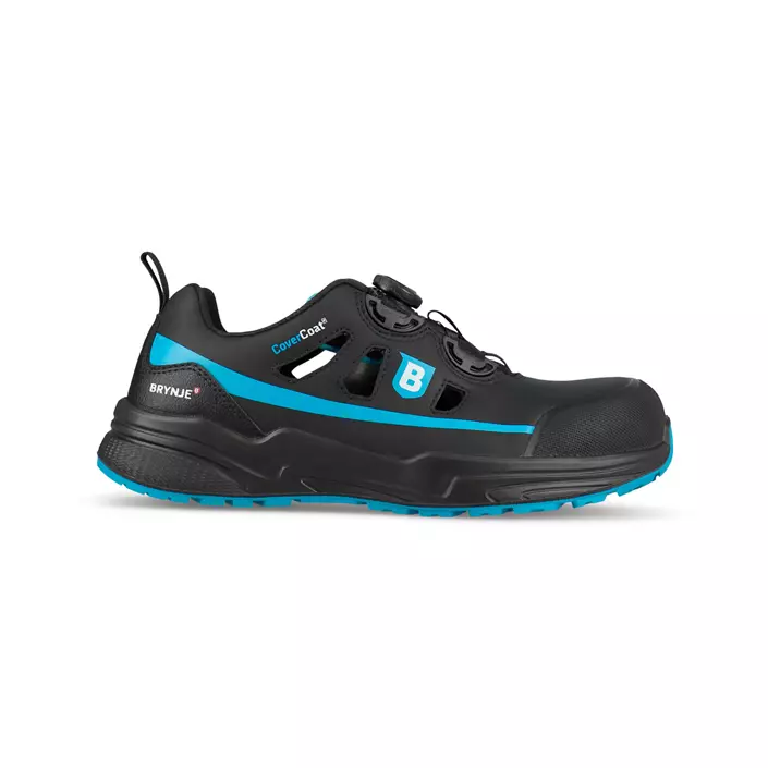 Brynje Blue Style safety sandals S1P, Black, large image number 1