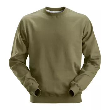 Snickers sweatshirt 2810, Kaki grön