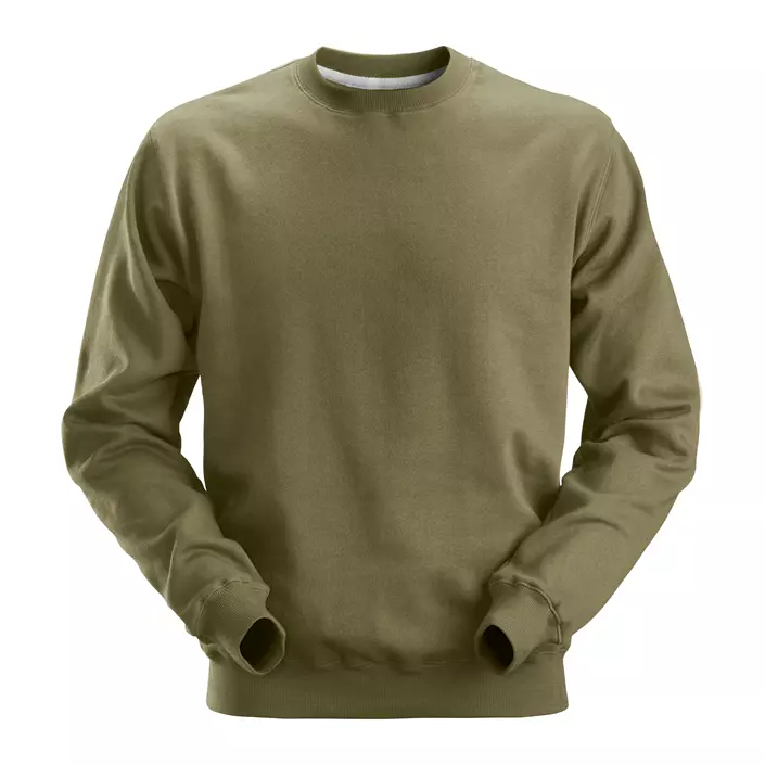 Snickers sweatshirt 2810, Khaki grøn, large image number 0