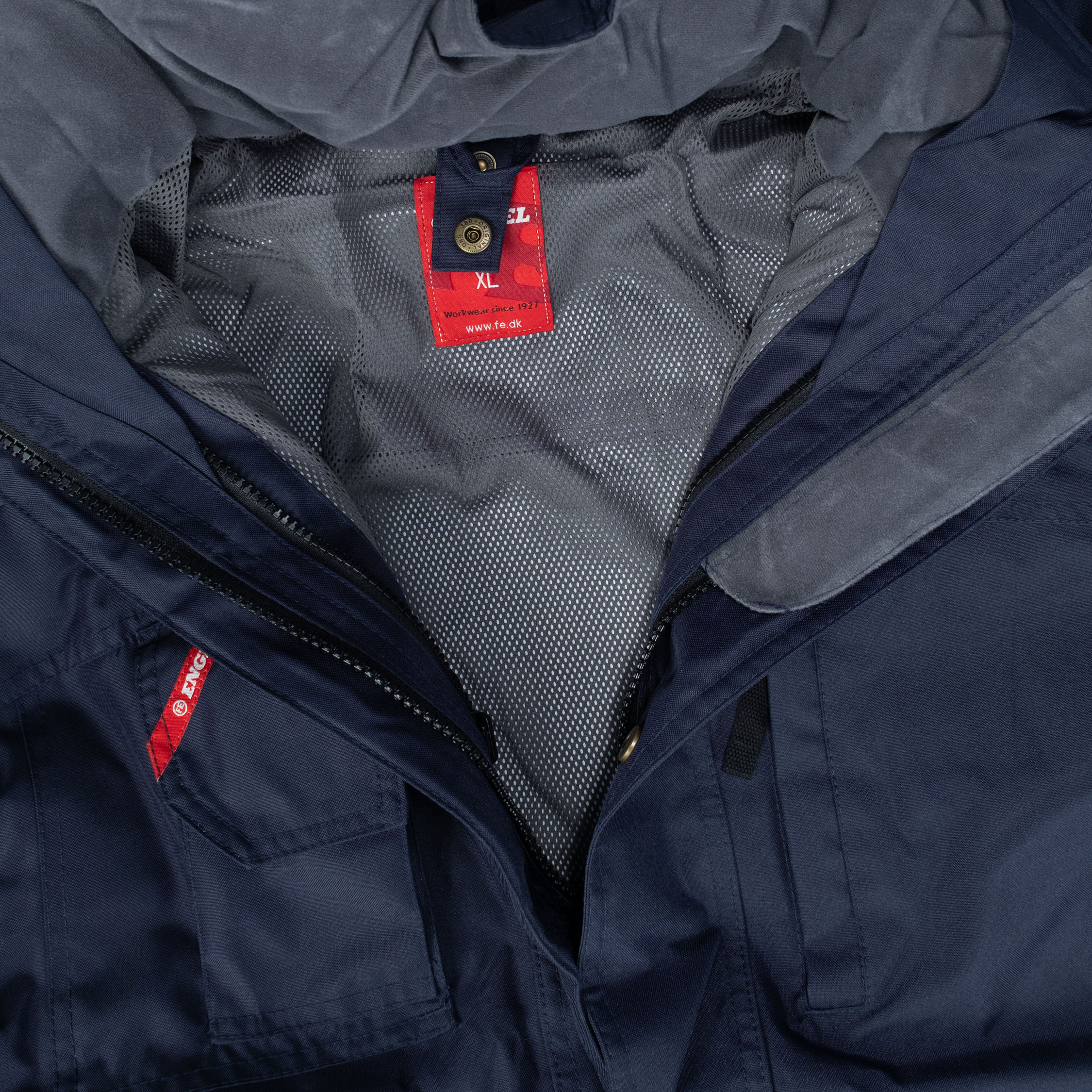 Engel parka shell jacket, Marine Blue, large image number 1