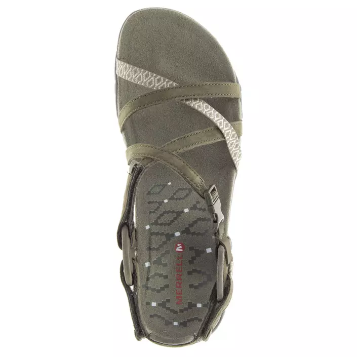 Merrell Terran Lattice II women's sandals, Dusty Olive, large image number 4