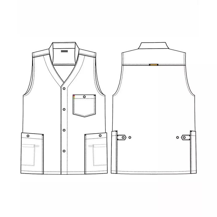 Kentaur  vest, Chambray Grey, large image number 3