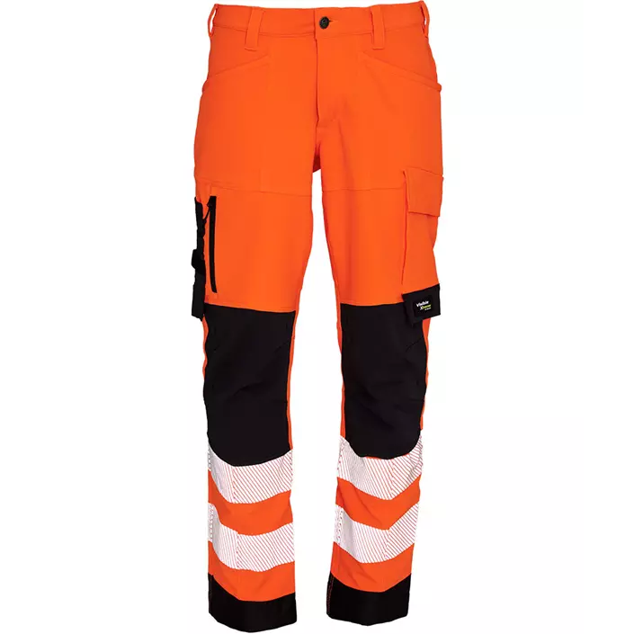 Elka Visible Xtreme work trousers, Hi-Vis Orange/Black, large image number 0