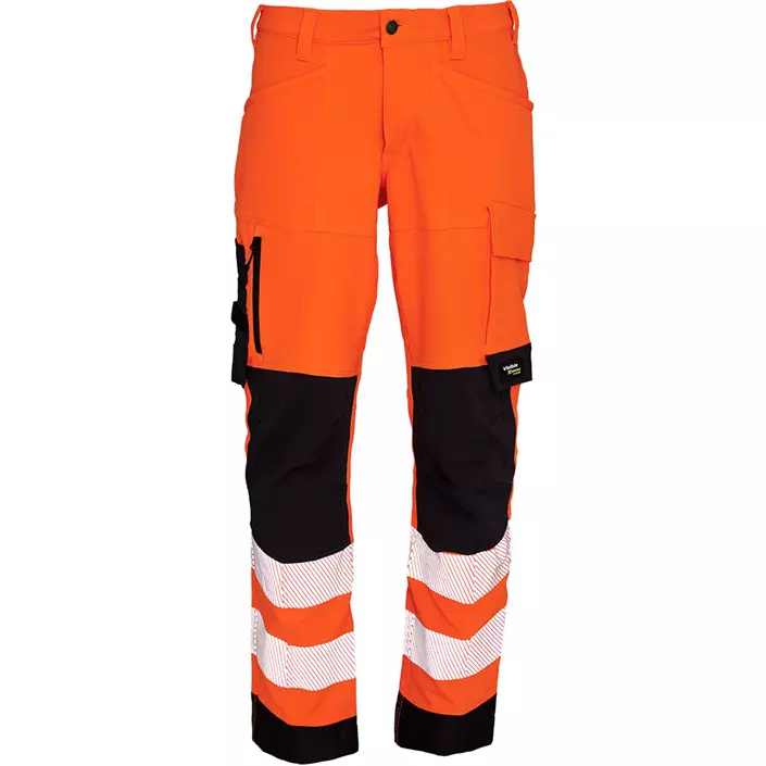 Elka Visible Xtreme work trousers, Hi-Vis Orange/Black, large image number 0