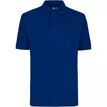 ID PRO Wear Polo shirt with chest pocket, Royal Blue