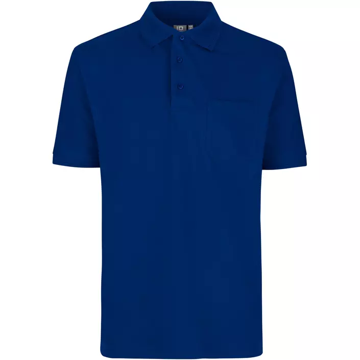 ID PRO Wear Polo shirt with chest pocket, Royal Blue, large image number 0