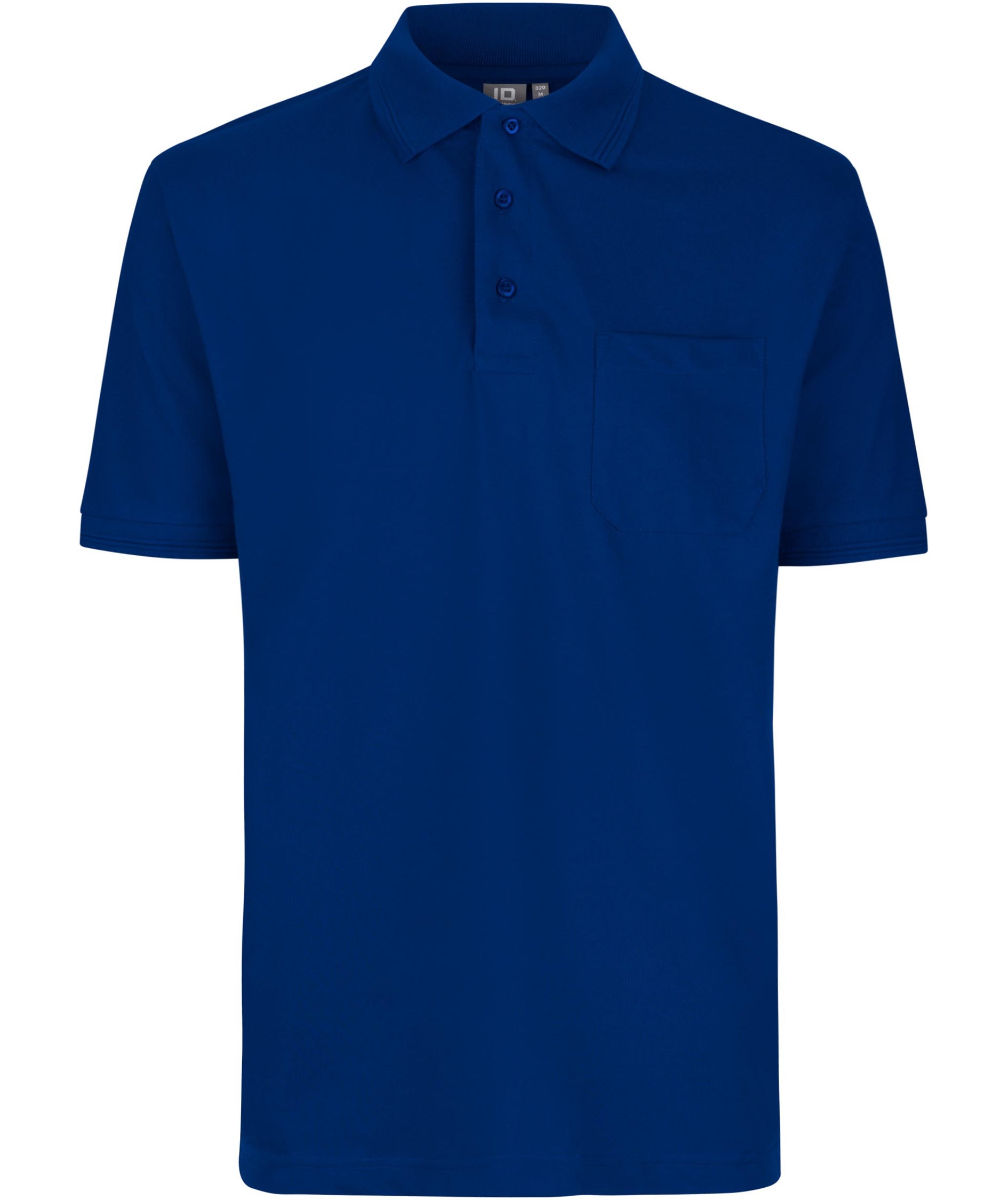ID PRO Wear Polo shirt with chest pocket, Royal Blue