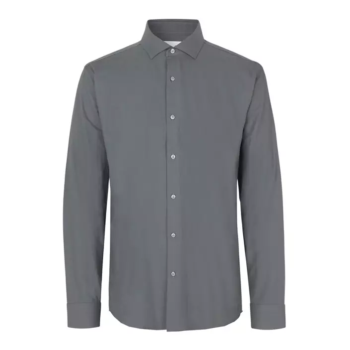 Seven Seas hybrid Modern fit shirt, Grey, large image number 0