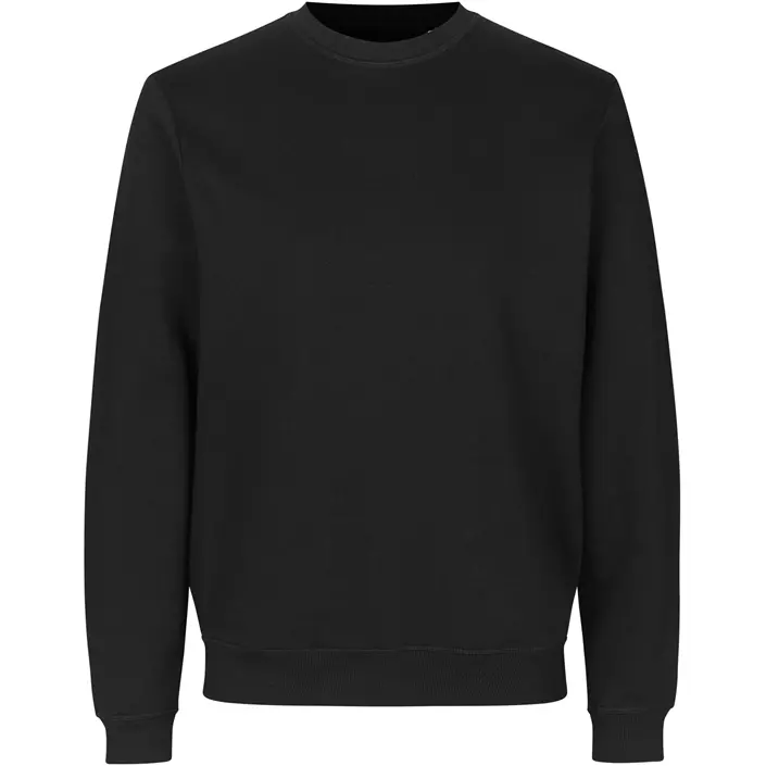 ID organic sweatshirt, Black, large image number 0