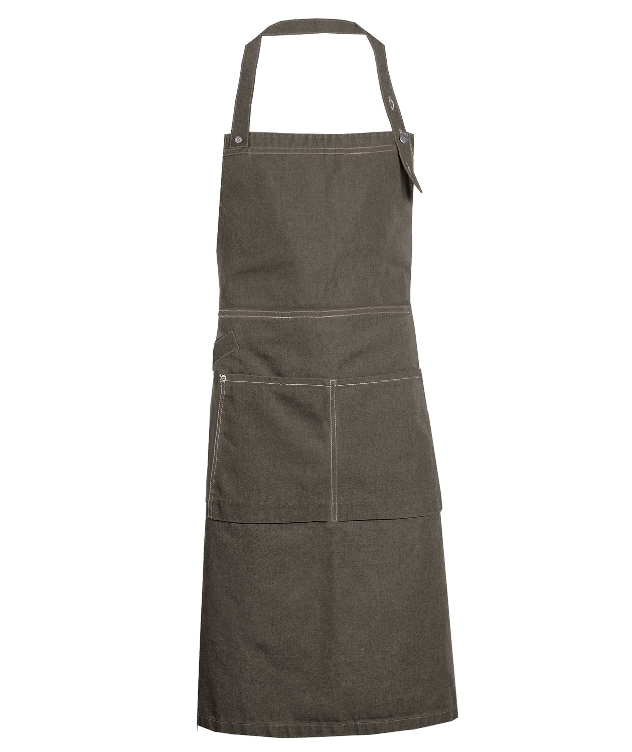 Nybo Workwear&nbsp;New Nordic br&ouml;stlappsf&ouml;rkl&auml;de med fickor, Brun