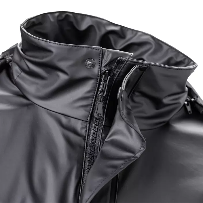 Kramp Protect regnjacka, Svart, large image number 4