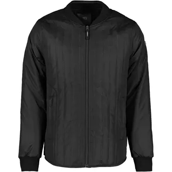 ID quilted thermal jacket, Black