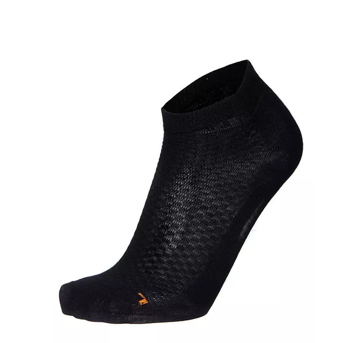 Bjerregaard Cool 2-pack ankle socks, Black, large image number 0