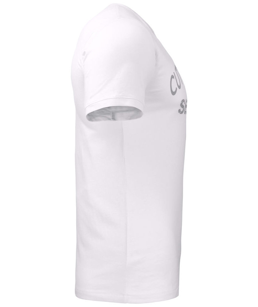 Cutter & Buck Pacific City T-Shirt, White print, large image number 2