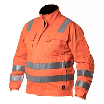 Viking Rubber Evolite work jacket, Hi-vis Orange
