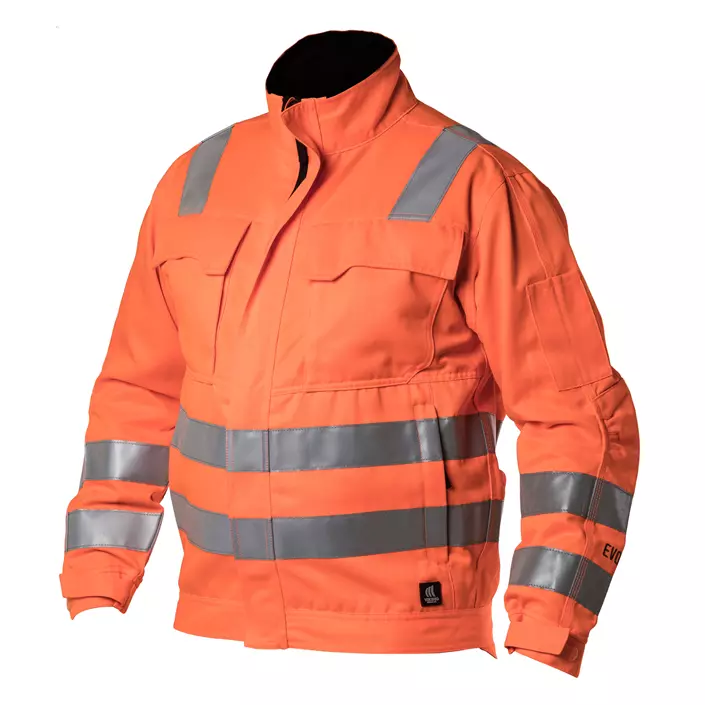 Viking Rubber Evolite work jacket, Hi-vis Orange, large image number 0