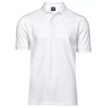 Tee Jays Luxury stretch polo T-shirt, Hvid