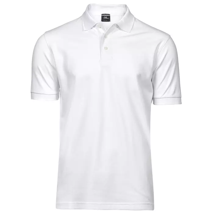 Tee Jays Luxury stretch polo T-shirt, Hvid, large image number 0