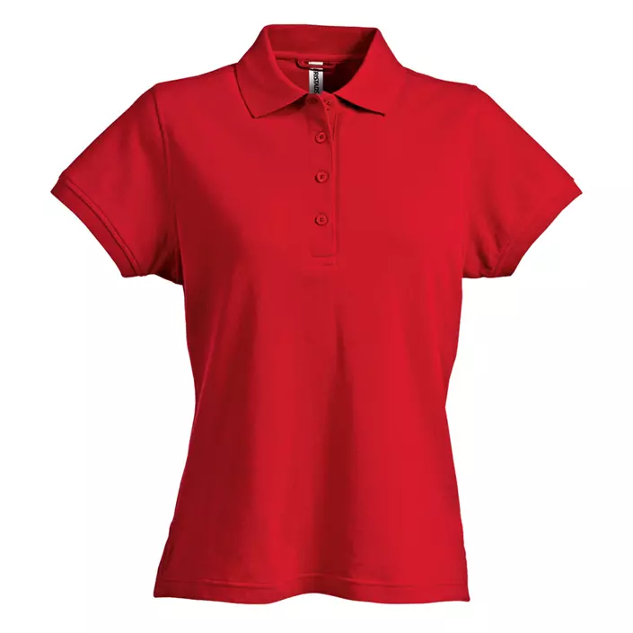 Fristads Acode Heavy women's polo T-shirt, Red, large image number 0