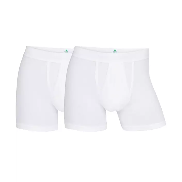 Dovre 2-pack boxershorts, White, large image number 0