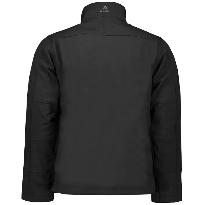 Elka softshell jacket, Black, large image number 1