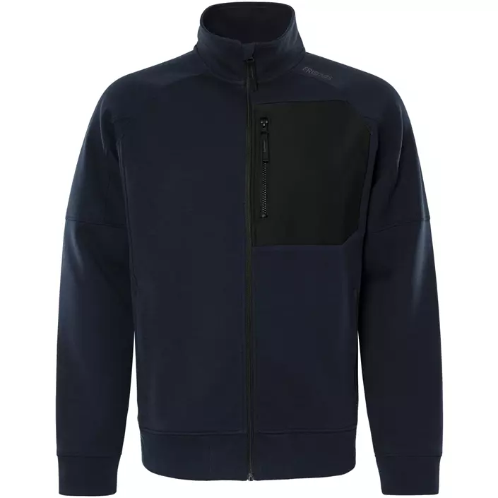 Fristads sweat jacket 7830 GKI, Dark Marine Blue, large image number 0