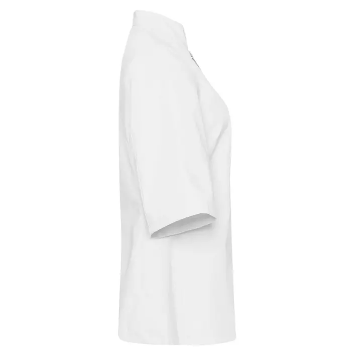 Segers 3/4 sleeved women's chefs jacket, White, large image number 2