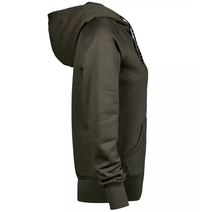 Tee Jays Fashion full zip women's hoodie, Deep Green, large image number 2