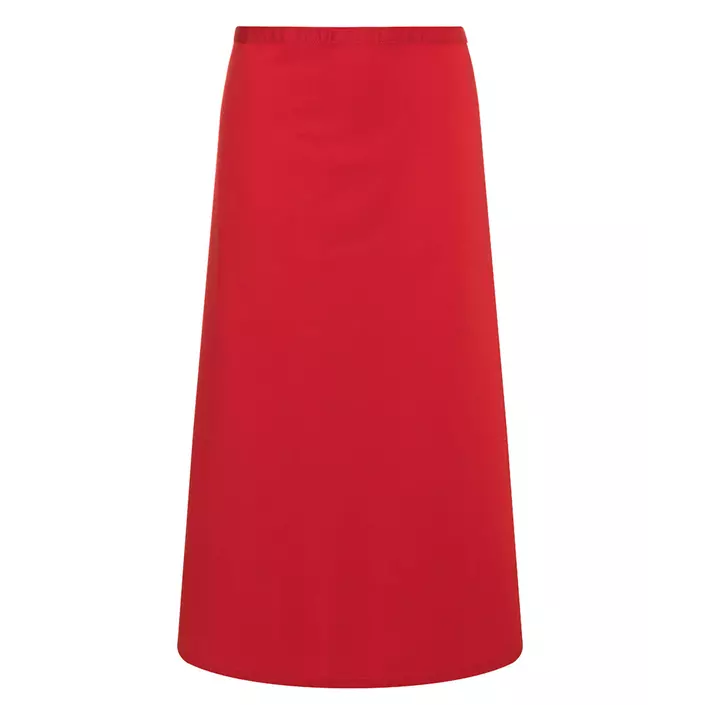 Karlowsky Basic apron, Red, Red, large image number 0