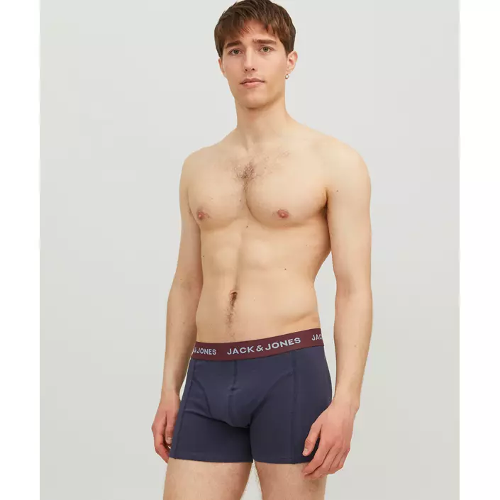 Jack & Jones JWHJAMES 3-pak boxershorts, Navy Blazer, large image number 3