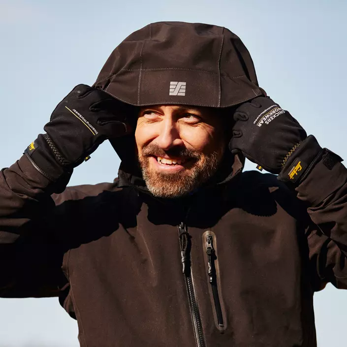 Snickers Weather Dry arbetshandskar, Svart, large image number 1