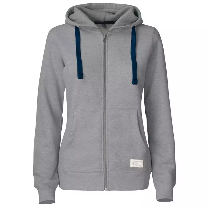 Cutter & Buck Twisp dame hettegenser med glidelås, Grey melange, large image number 0