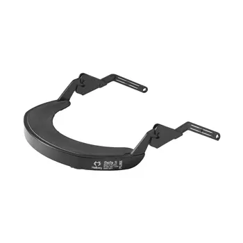 Hellberg Safe2 flexible visor holder with angled arms, Black