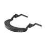 Hellberg Safe2 flexible visor holder with angled arms, Black