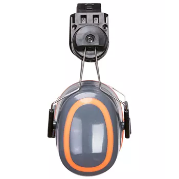 Portwest PW62 ear defenders helmet mounted, Grey/orange