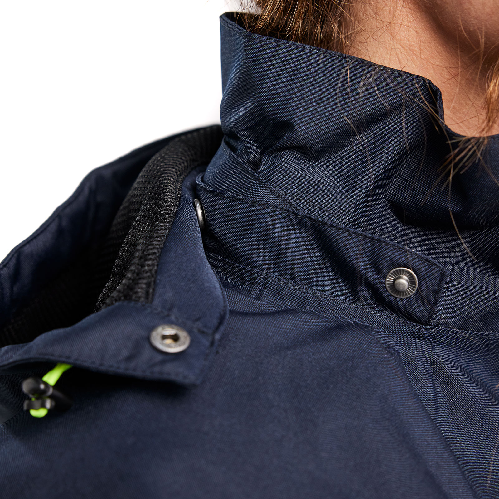 Bl&aring;kl&auml;der Unite Damen Winterjacke, Dunkel Marine/Hi-Vis Gelb, large image number 7