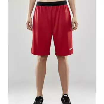 Craft Progress Basket dame shorts, Bright red