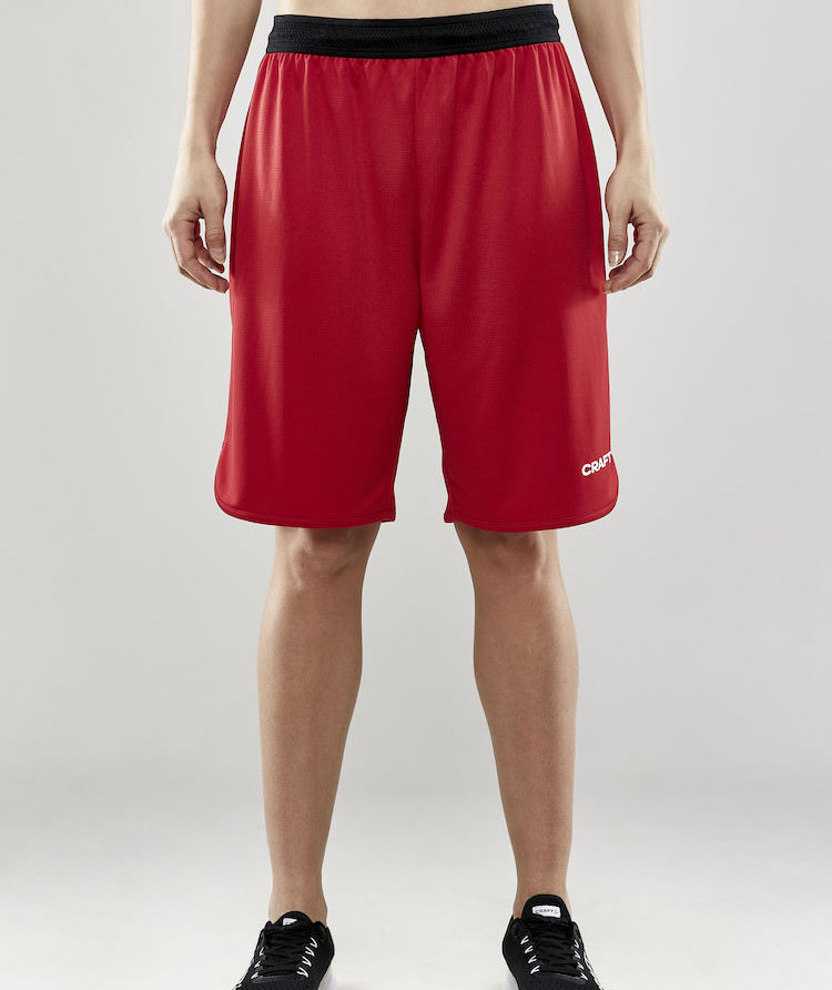Craft Progress Basket women's shorts, Bright red