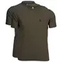 Seeland Outdoor 2-pack T-skjorte, Raven/Pine green