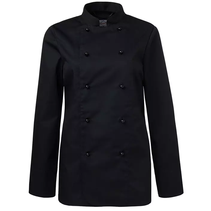 Segers women's chefs jacket, Black, large image number 0