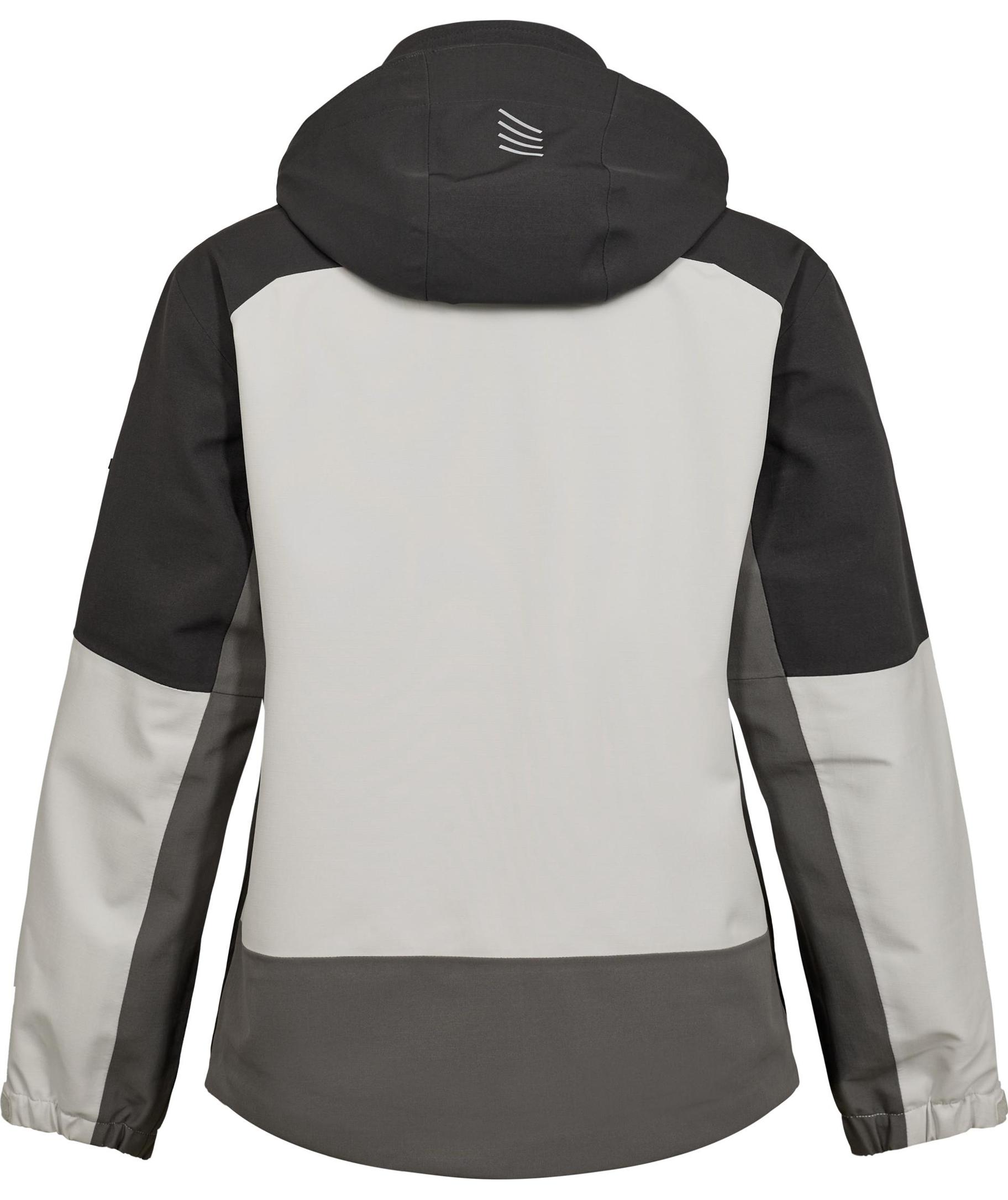 Engel Entire women's shell jacket, Bone White/Anthracite Grey, large image number 3